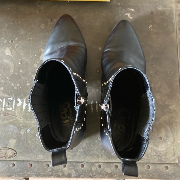 Circus by Sam Edelman Jenna Pointed Toe Studded Boots - Picture 8 of 13